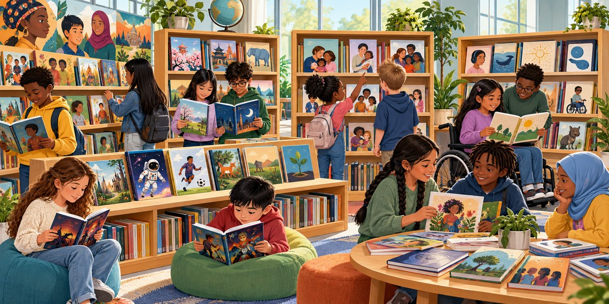 6 Ways to Redesign School Library Collections to Reflect Student Diversity and Promote Equity